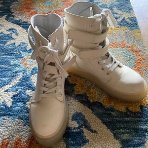 COPY - YRU UV Platform Combat Boots